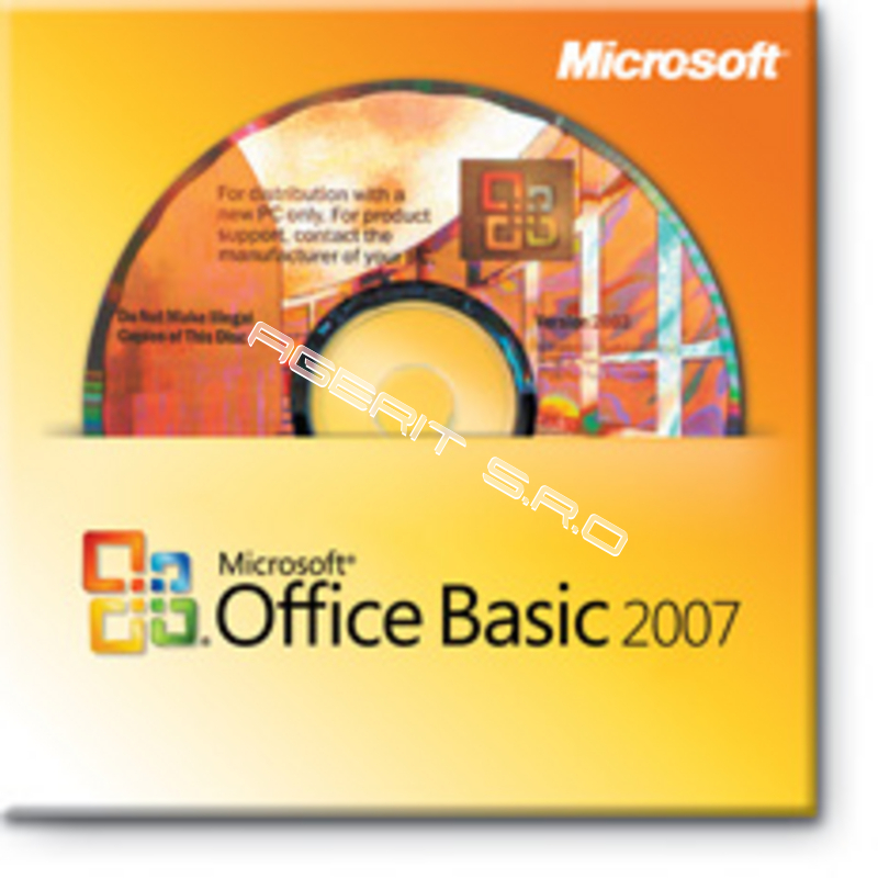 Software - MS Office Basic 2007 Win32 CZ (MLK) OEM - 1pk