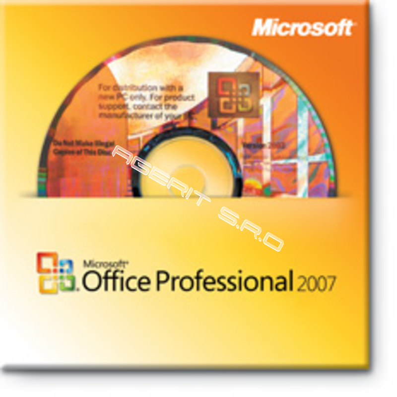 Software - MS Office Pro 2007 Win32 CZ (MLK) OEM - 1pk
